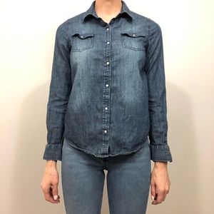 Arizona denim shirt.
